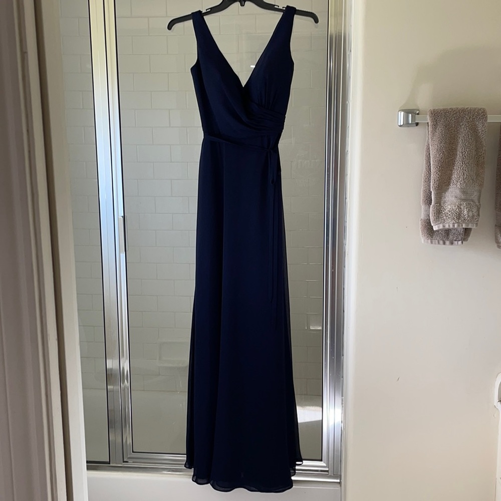Kennedy Blue “Pearl” Navy Blue Bridesmaid Dress
